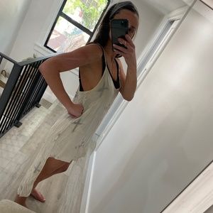 The Reformation High-Low Slip Dress